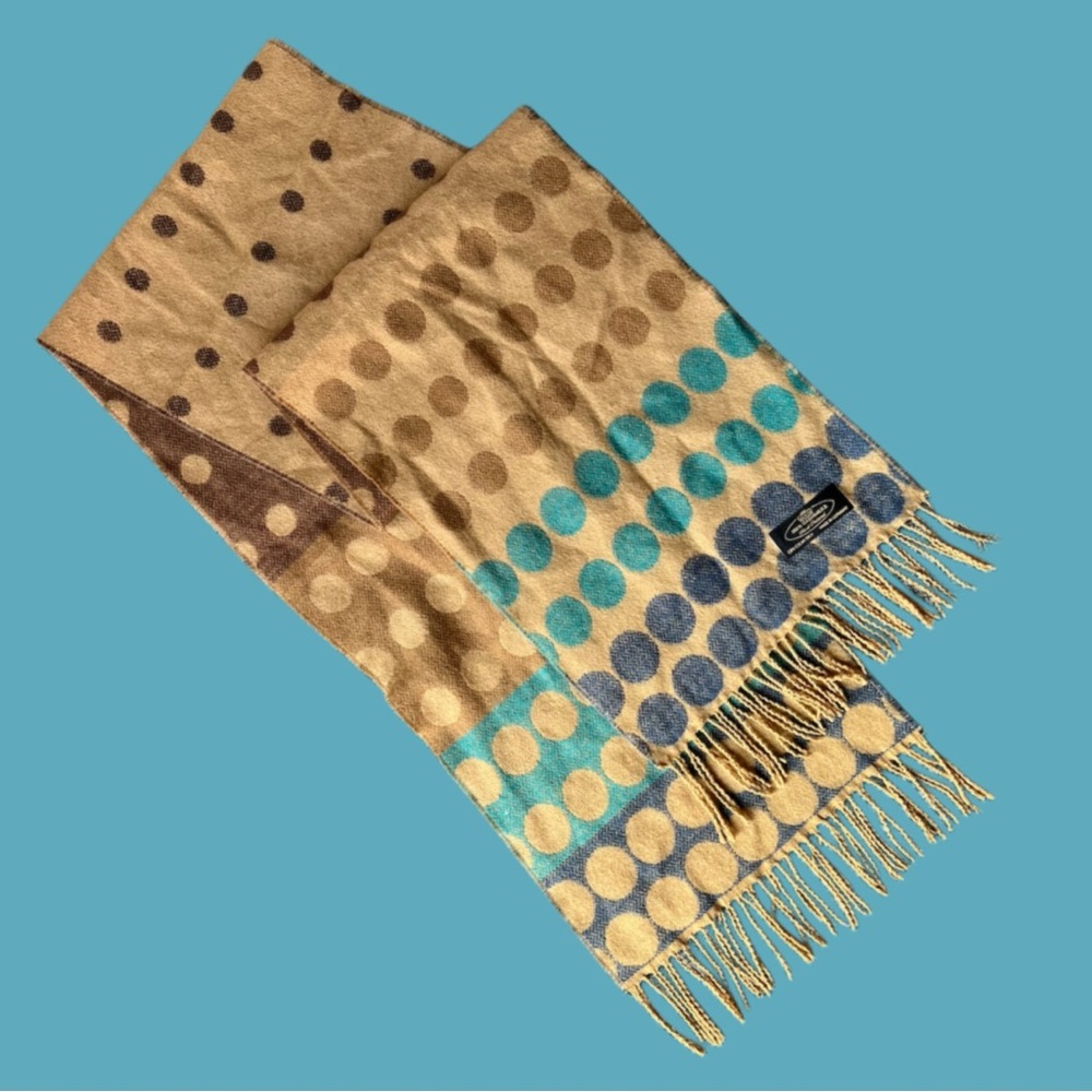 Cashmere Polka Dot Scarf